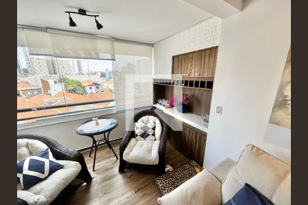 Sala de apartamento à venda com 3 quartos, 88m² em Vila Dom Pedro Ii, São Paulo