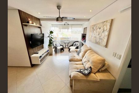 Sala de apartamento à venda com 3 quartos, 88m² em Vila Dom Pedro Ii, São Paulo