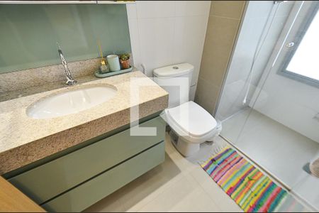 Banheiro Suíte 1 de apartamento à venda com 2 quartos, 68m² em Centro, Belo Horizonte