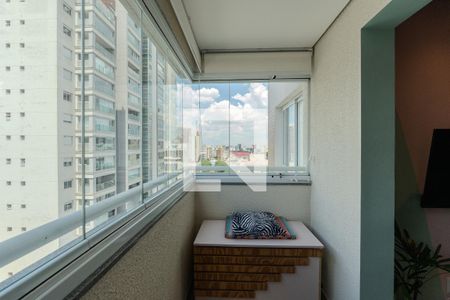 Sacada de apartamento à venda com 1 quarto, 28m² em Bela Vista, São Paulo