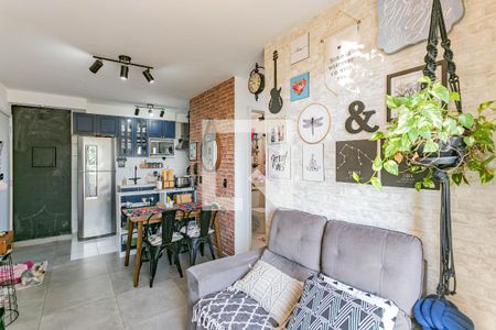 Sala de apartamento à venda com 2 quartos, 49m² em Parque Fongaro, São Paulo