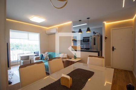 Sala  de apartamento para alugar com 2 quartos, 66m² em Aparecidinha, Sorocaba