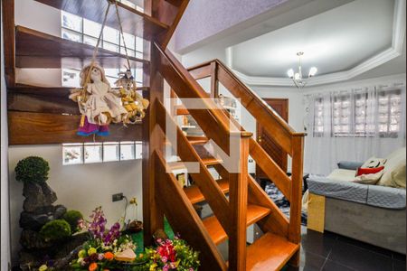 Escada de casa à venda com 3 quartos, 150m² em Vila Curuçá, Santo André