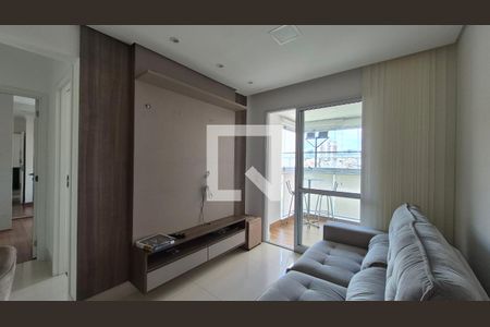 Sala de apartamento à venda com 2 quartos, 59m² em Parque das Nações, Santo André