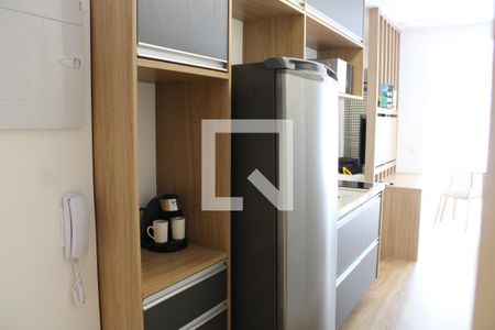 Cozinha de kitnet/studio para alugar com 1 quarto, 32m² em Paraíso, São Paulo