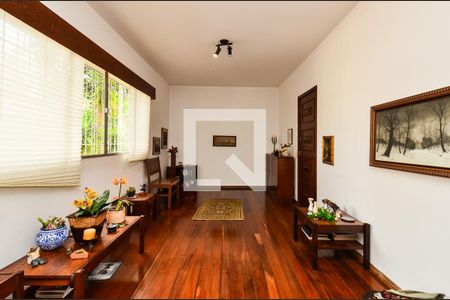 Sala de Estar de apartamento à venda com 4 quartos, 122m² em Lourdes, Belo Horizonte
