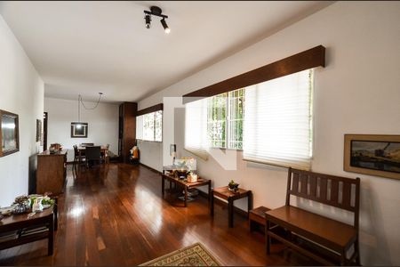 Sala de Estar de apartamento à venda com 4 quartos, 122m² em Lourdes, Belo Horizonte