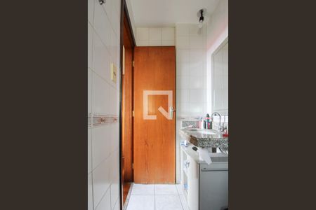 Banheiro da Suíte de apartamento à venda com 3 quartos, 89m² em Liberdade, Belo Horizonte