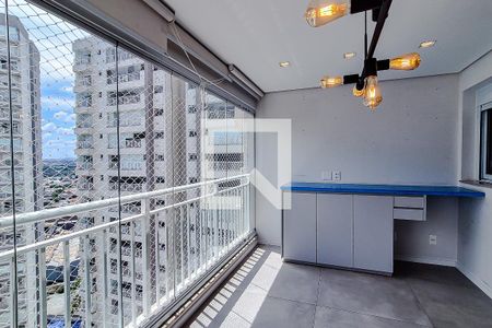 Varanda da Sala de apartamento para alugar com 3 quartos, 105m² em Barra Funda, São Paulo