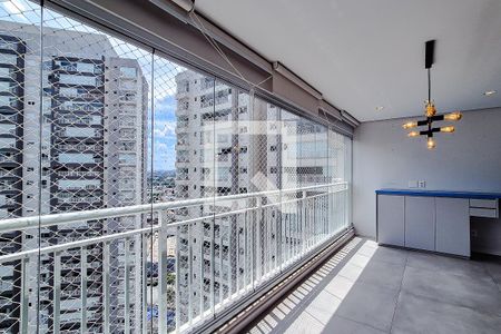 Varanda da Sala de apartamento para alugar com 3 quartos, 105m² em Barra Funda, São Paulo