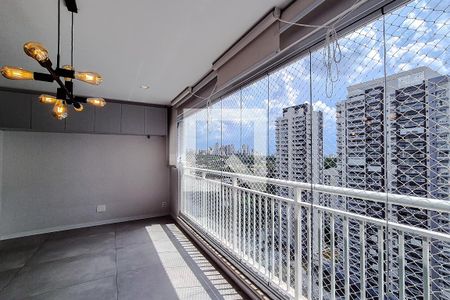 Varanda da Sala de apartamento para alugar com 3 quartos, 105m² em Barra Funda, São Paulo