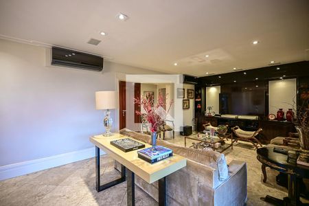 Sala de apartamento à venda com 3 quartos, 226m² em Panamby, São Paulo