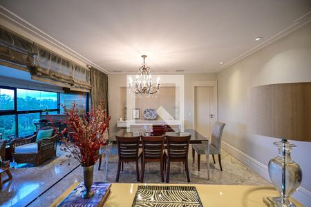 Sala de Jantar de apartamento à venda com 3 quartos, 226m² em Panamby, São Paulo