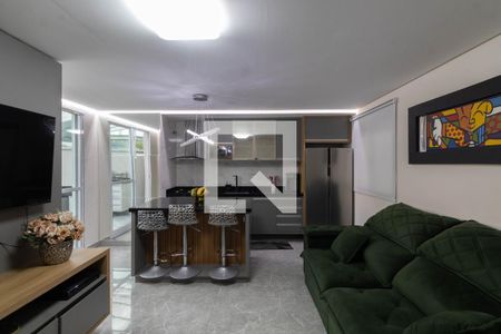 Sala e Cozinha de apartamento à venda com 2 quartos, 65m² em Jardim Belem, São Paulo