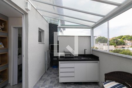 Área de Serviço e Churrasqueira de apartamento à venda com 2 quartos, 65m² em Jardim Belem, São Paulo