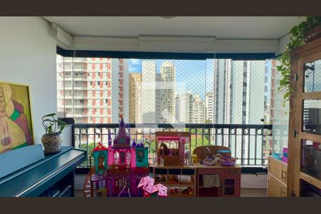 Vista da Sala de apartamento à venda com 3 quartos, 101m² em Pinheiros, São Paulo