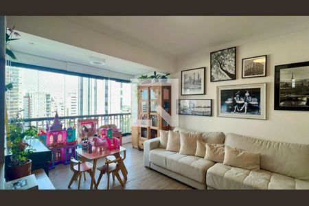 Sala de TV de apartamento à venda com 3 quartos, 101m² em Pinheiros, São Paulo