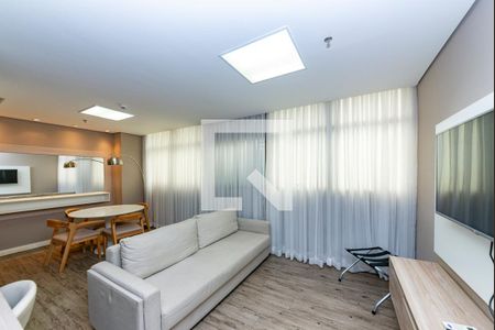 Sala de apartamento à venda com 1 quarto, 51m² em Coracao de Jesus, Belo Horizonte