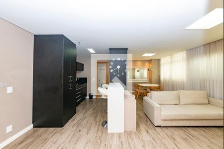 Sala de apartamento à venda com 1 quarto, 51m² em Coracao de Jesus, Belo Horizonte