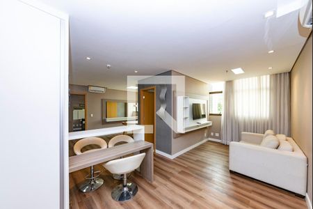 Sala 1 de apartamento à venda com 1 quarto, 62m² em Coracao de Jesus, Belo Horizonte