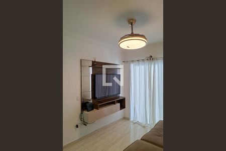 Sala de apartamento para alugar com 3 quartos, 102m² em Canto do Forte, Praia Grande
