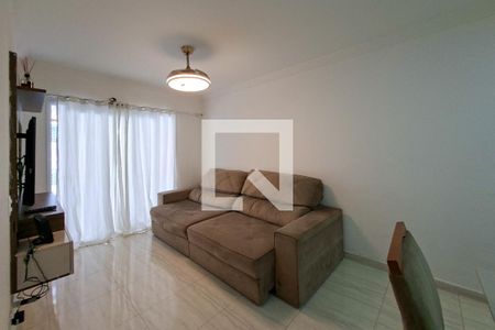 Sala de apartamento para alugar com 3 quartos, 102m² em Canto do Forte, Praia Grande