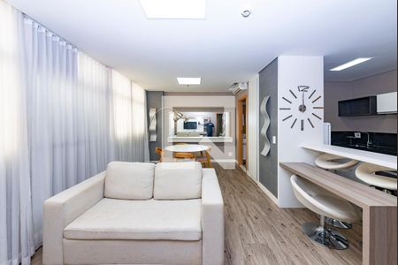 Sala de apartamento à venda com 1 quarto, 51m² em Coracao de Jesus, Belo Horizonte