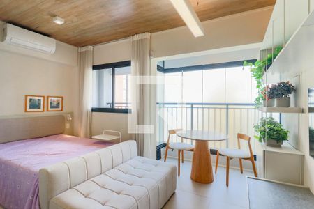 Studio de kitnet/studio para alugar com 1 quarto, 24m² em Campo Belo, São Paulo