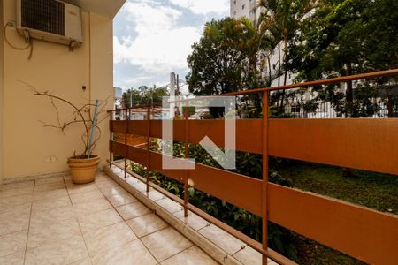 Varanda da Sala de apartamento para alugar com 3 quartos, 124m² em Tremembé, São Paulo