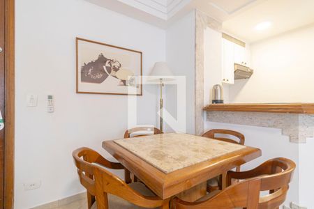 Sala de Jantar de apartamento à venda com 1 quarto, 43m² em Jardim Paulistano, São Paulo