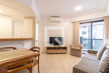 Sala de Jantar de apartamento à venda com 1 quarto, 43m² em Jardim Paulistano, São Paulo