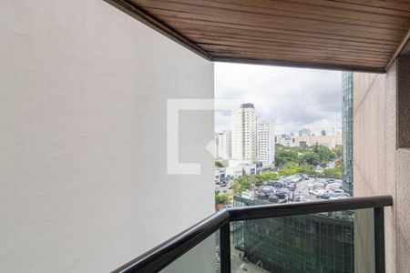 Varanda de apartamento à venda com 1 quarto, 43m² em Jardim Paulistano, São Paulo