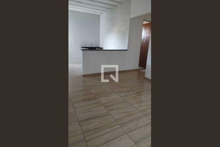 Sala / Cozinha de apartamento para alugar com 2 quartos, 52m² em Jardim de Ala (Justinopolis), Ribeirão das Neves
