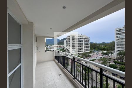 Varanda de apartamento para alugar com 3 quartos, 103m² em Recreio dos Bandeirantes, Rio de Janeiro