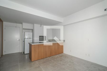 Sala / Cozinha de apartamento para alugar com 1 quarto, 44m² em Petrópolis, Porto Alegre