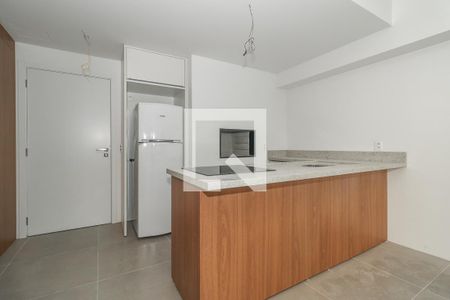 Sala / Cozinha de apartamento para alugar com 1 quarto, 44m² em Petrópolis, Porto Alegre