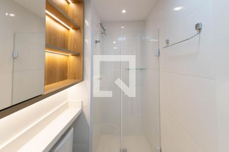 Banheiro de apartamento à venda com 1 quarto, 34m² em Vila Guilherme, Guarulhos
