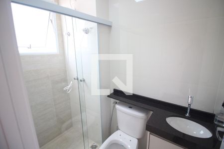 Suite Quarto 1 de apartamento para alugar com 2 quartos, 55m² em Riacho das Pedras, Contagem