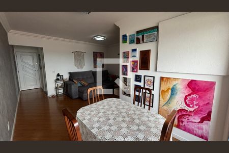 Sala - Sala de Jantar de apartamento à venda com 3 quartos, 75m² em Vila Apiai, Santo André