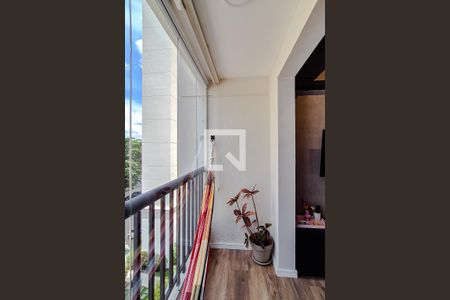 Varanda da Sala de apartamento para alugar com 2 quartos, 49m² em Vila Anastácio, São Paulo