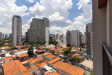 Vista/Varanda de kitnet/studio para alugar com 1 quarto, 25m² em Pinheiros, São Paulo