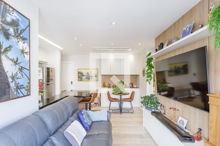 Sala de apartamento à venda com 2 quartos, 64m² em Indianópolis, São Paulo