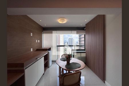 Varanda e Área de Serviço de kitnet/studio à venda com 1 quarto, 30m² em Itaim Bibi, São Paulo