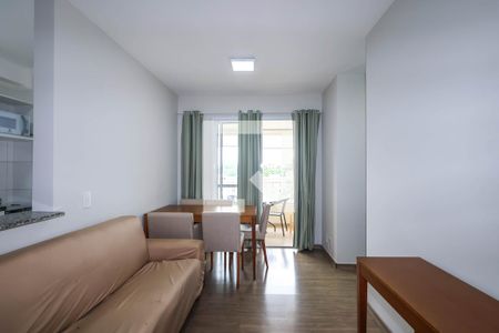 Sala de apartamento à venda com 2 quartos, 56m² em Vila Caraguata, São Paulo