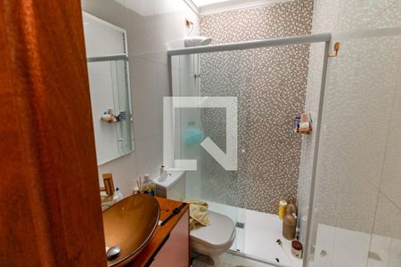 Banheiro da Suíte 1 de casa de condomínio à venda com 2 quartos, 100m² em Vila Pirajussara, São Paulo