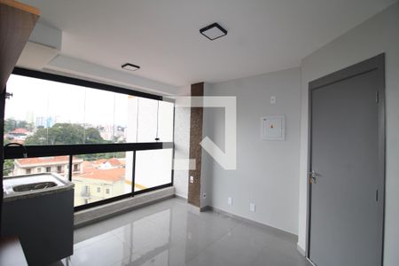 Sala / Cozinha de kitnet/studio para alugar com 1 quarto, 27m² em Jardim São Paulo, São Paulo