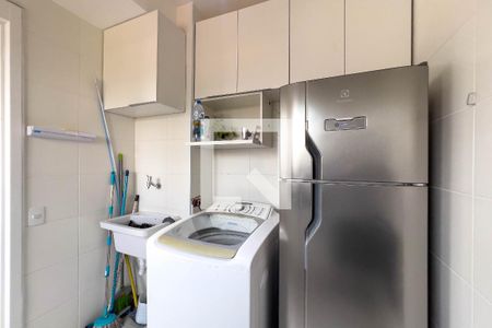 Cozinha e área de serviço  de apartamento para alugar com 1 quarto, 30m² em Vila Dom Pedro I, São Paulo