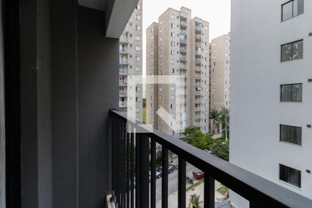 Varanda da Sala de apartamento para alugar com 2 quartos, 43m² em Jardim Celeste, São Paulo