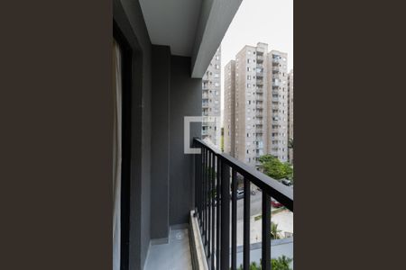 Varanda da Sala de apartamento para alugar com 2 quartos, 43m² em Jardim Celeste, São Paulo