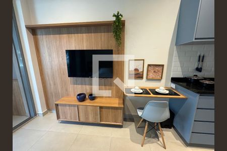 Sala/Quarto de apartamento para alugar com 1 quarto, 24m² em Vila Mariana, São Paulo